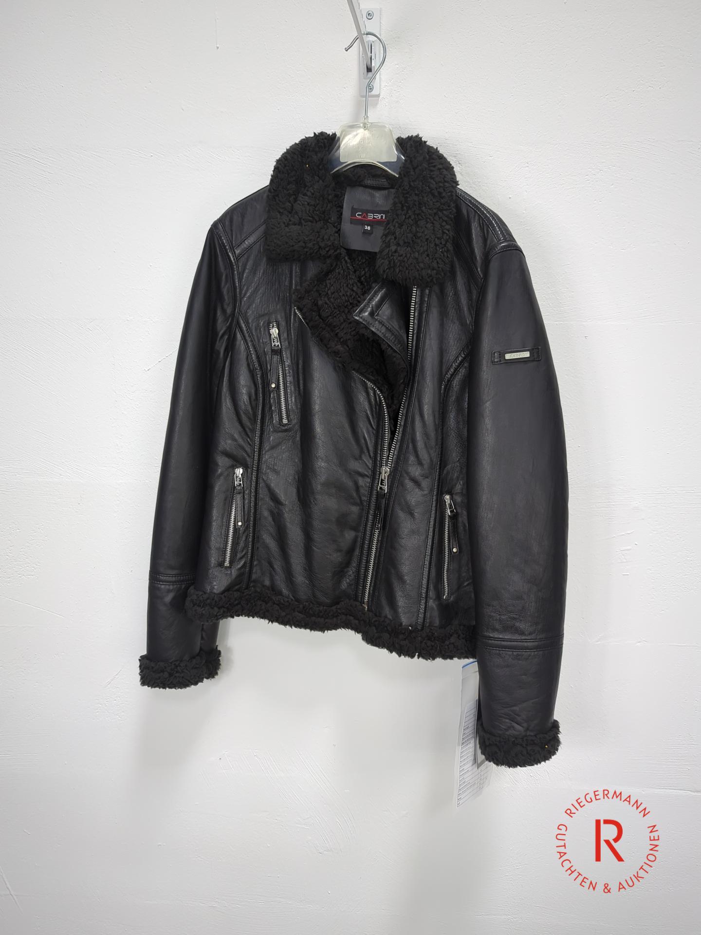 DAMEN LEDERJACKE GRÖSSE 38